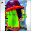 High quality reflective helmet sun shade hi-vis safety hard hat neck shade